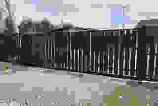 Купить откатные ворота деревянные Городец, цена от 1768 руб. 2025 г. Нижегородской области