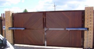 Купить распашные ворота из сэндвич-панелей Городец, цена от 2756 руб.