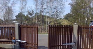 Купить распашные ворота из штакетника Городец, цена от 2756 руб.